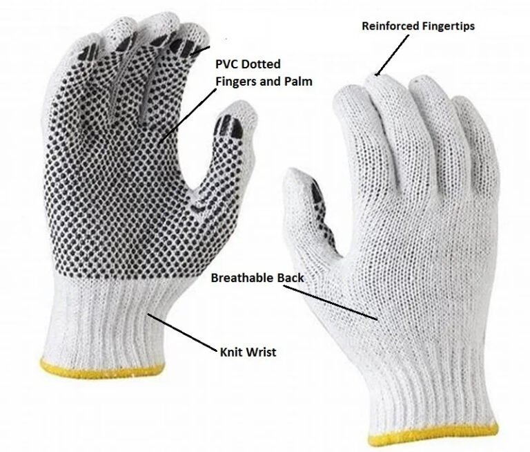Gants de travail en PVC