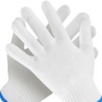Gants en coton tricotés – Image 7