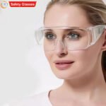 Lunettes de sécurité de laboratoire transparentes – Image 2