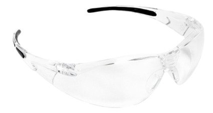 Lunette de protection Climax 599-L avec monture légère et verres anti-rayures et anti-buée pour usage professionnel.