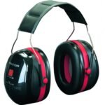 Casque antibruit 3M PELTOR OPTIME III SNR 35 dB pour la protection auditive en milieu industriel.