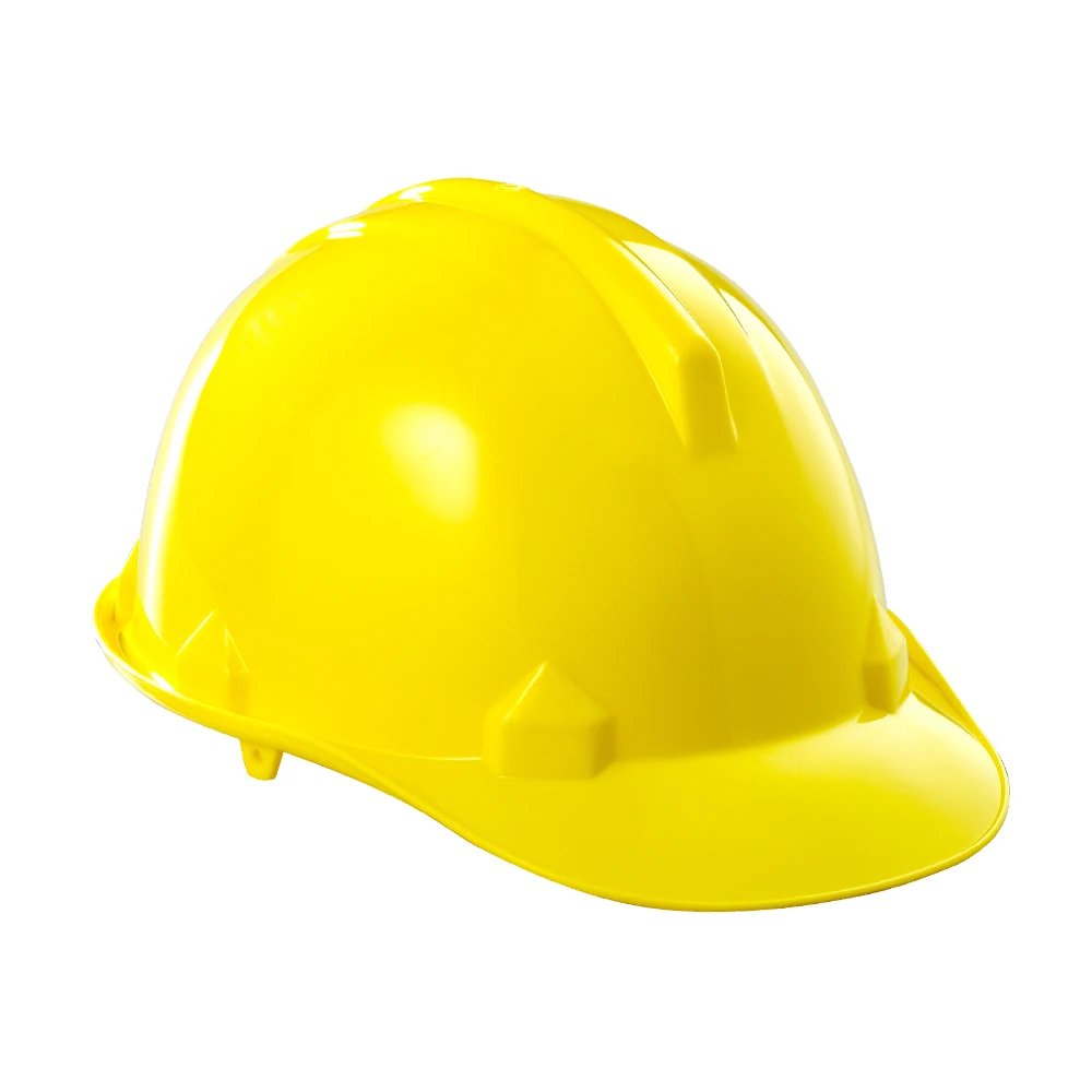 Casque de chantier 5-RS Casque de sécurité jaune pour chantier - ModÚle 5-R5