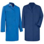 Blouse de travail pour homme, résistante et conforme aux normes EPI, disponible en plusieurs tailles et couleurs, idéale pour chantier, atelier ou industrie.