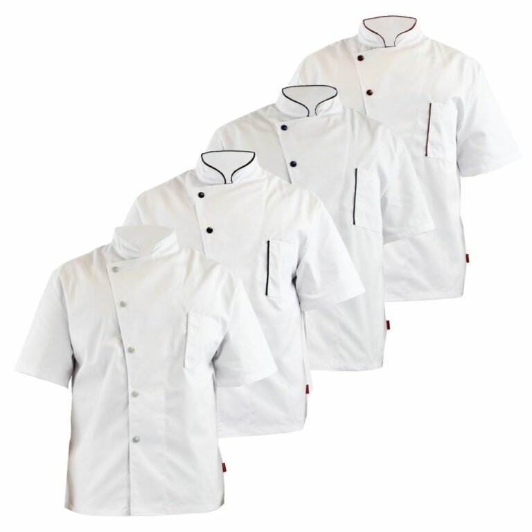 Uniforme de Cuisine à manches courtes